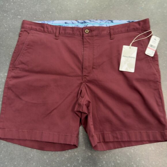 Tommy Bahama Boracay 8" Shorts – Napa Red – Size 40 (NWT) - Picture 4 of 15